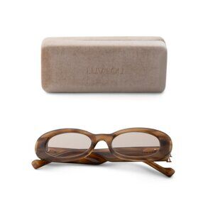 LUV LOU Hazel 52mm Oval Sunglasses